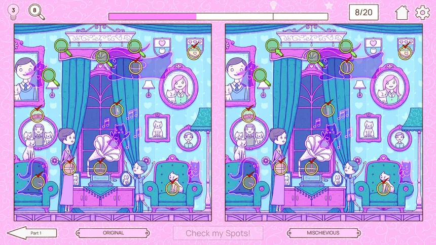 Скриншот 1 к игре Deja View - A Spot The Difference Game