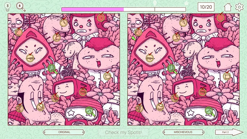 Скриншот 2 к игре Deja View - A Spot The Difference Game