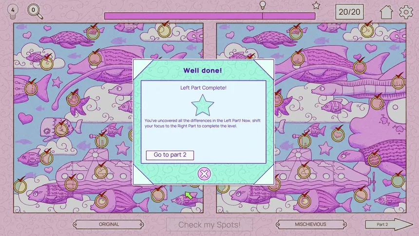 Скриншот 3 к игре Deja View - A Spot The Difference Game