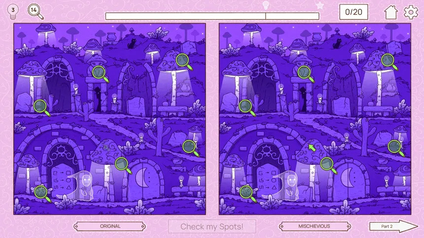 Скриншот 5 к игре Deja View - A Spot The Difference Game