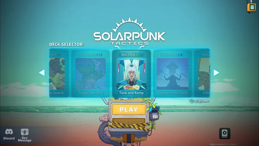 Скриншот 2 к игре Solarpunk Tactics