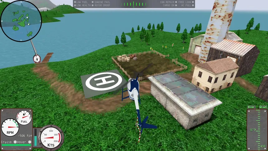 Скриншот 6 к игре RotorSim: Helicopter Simulator