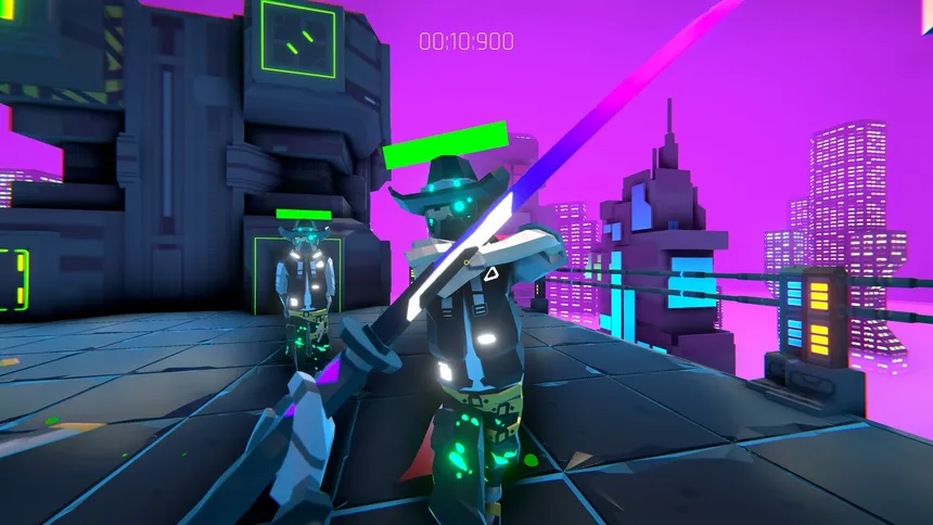 Скриншот 3 к игре CYBERSLAYER: No Time to Regret