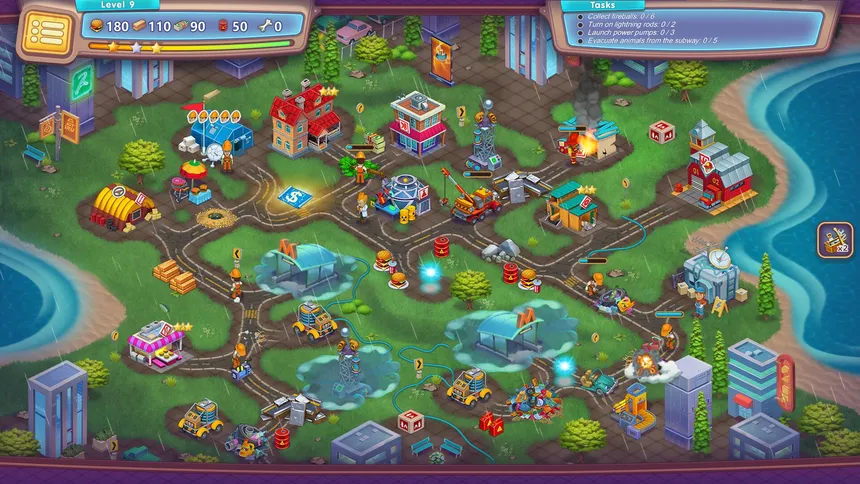 Скриншот 1 к игре Rescue Team: Attack of the Atom