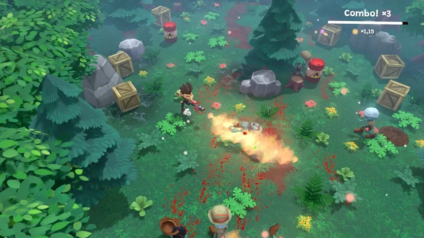 Скриншот 2 к игре Zombies & Bullets