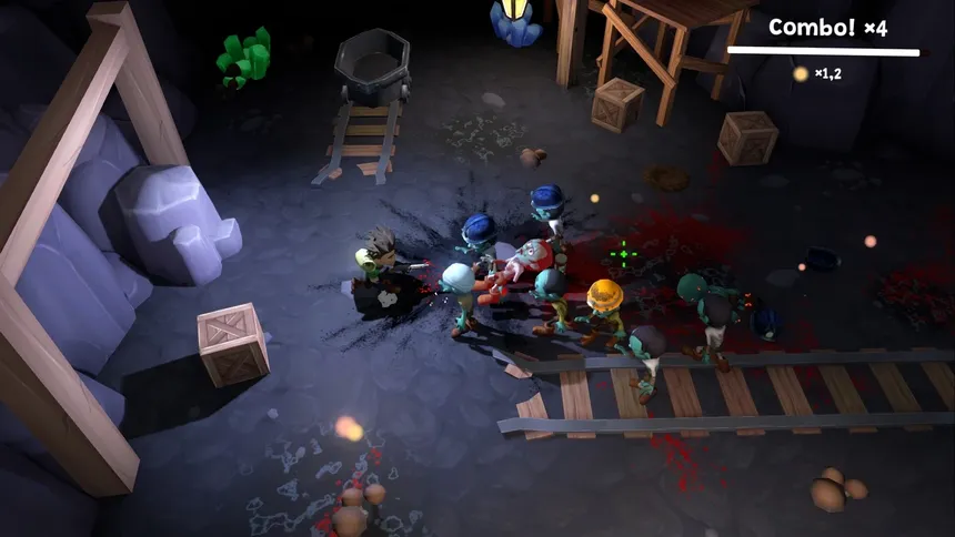 Скриншот 3 к игре Zombies & Bullets