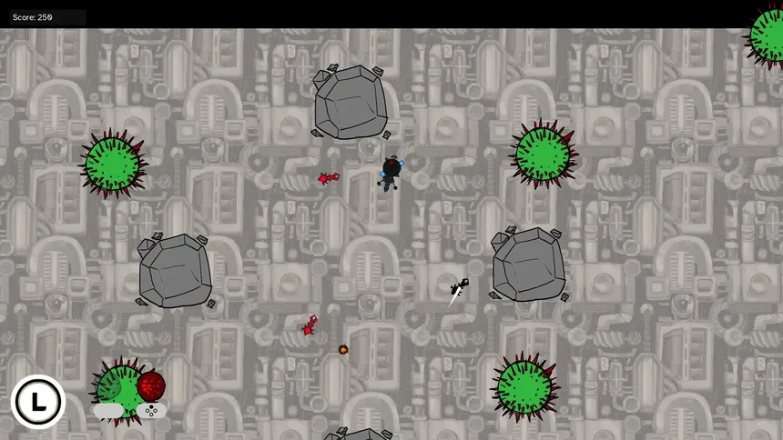 Скриншот 3 к игре Beetle Barrage