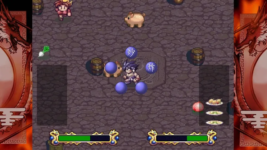 Скриншот 4 к игре 炎の料理人クッキングファイター好