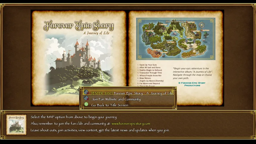 Скриншот 4 к игре Forever Epic Story: A Journey of Life [Music Album]