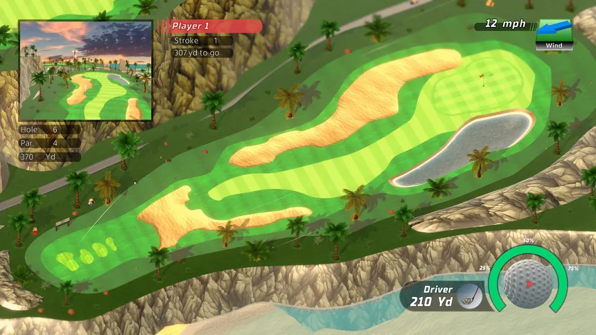 Скриншот 3 к игре Golf Up Tropical