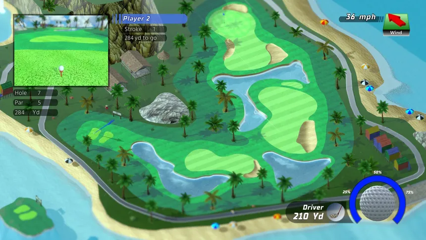 Скриншот 7 к игре Golf Up Tropical