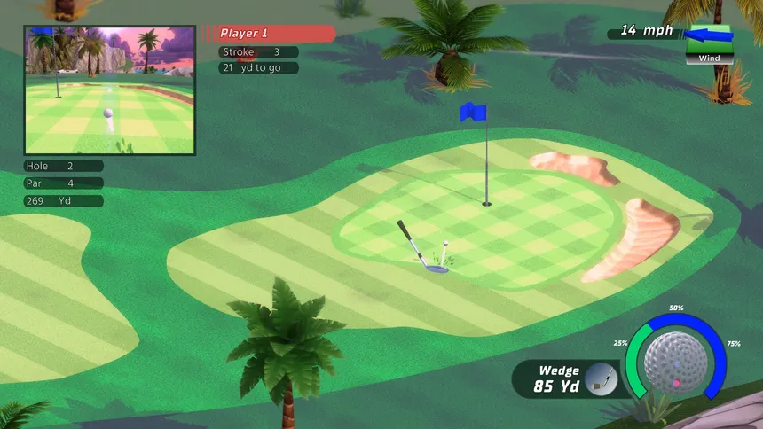 Скриншот 8 к игре Golf Up Tropical