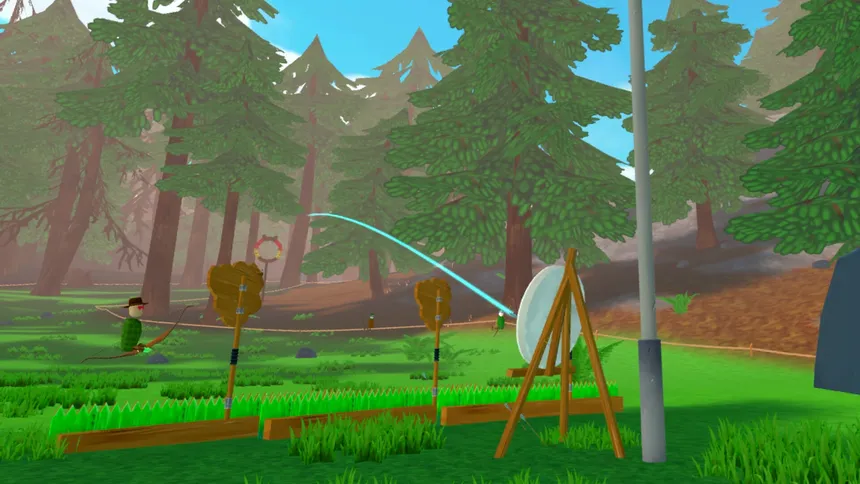 Скриншот 1 к игре Bow Course - Archery Golf
