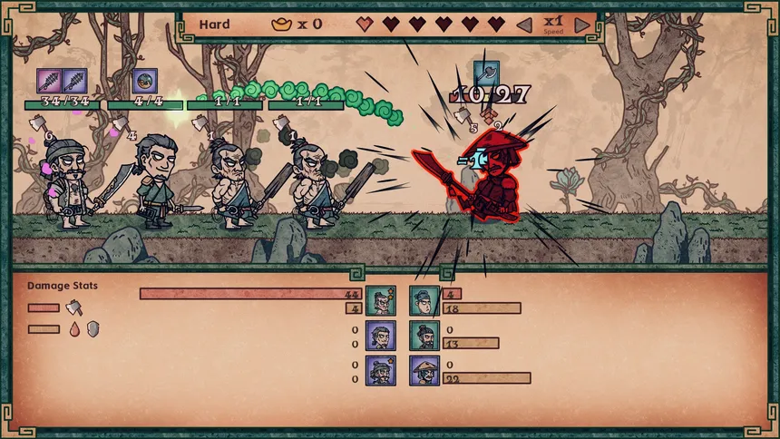 Скриншот 1 к игре Water Margin Scrolls