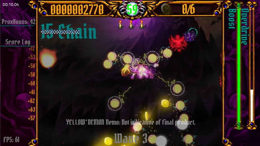Скриншот 1 к игре YELLOW*DEMON