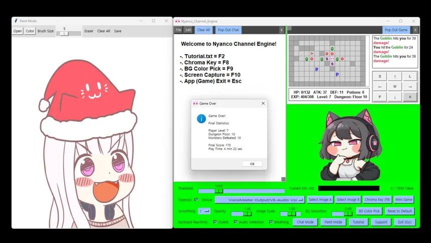 Скриншот 3 к игре Nyanco Channel Engine
