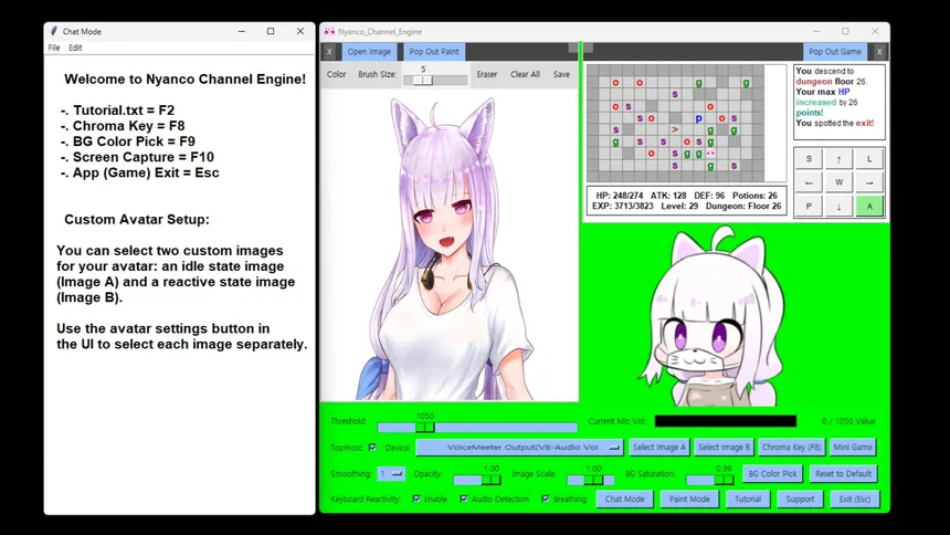 Скриншот 4 к игре Nyanco Channel Engine