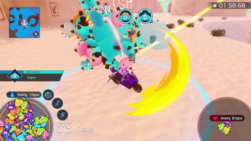 Скриншот 7 к игре Neptunia Riders VS Dogoos