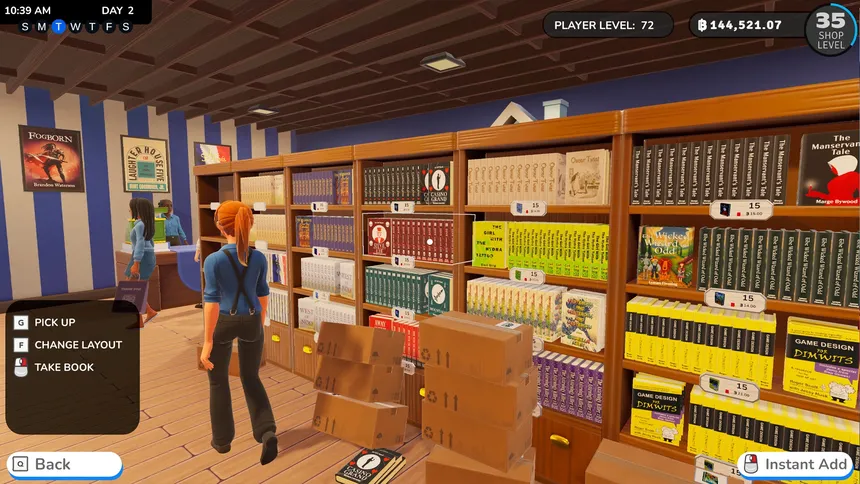 Скриншот 2 к игре Bookshop Simulator