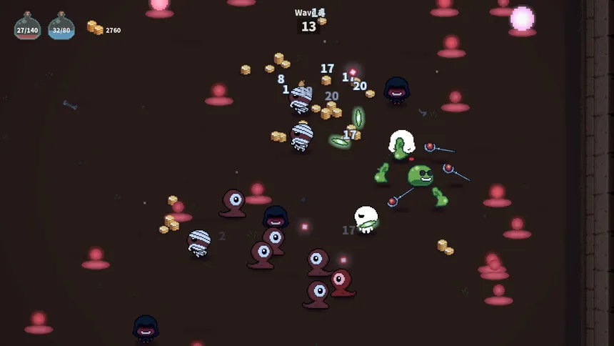Скриншот 1 к игре Dungeon Thrones: Rise of Slimes