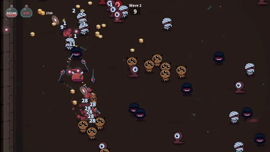 Скриншот 4 к игре Dungeon Thrones: Rise of Slimes