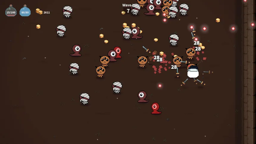 Скриншот 5 к игре Dungeon Thrones: Rise of Slimes