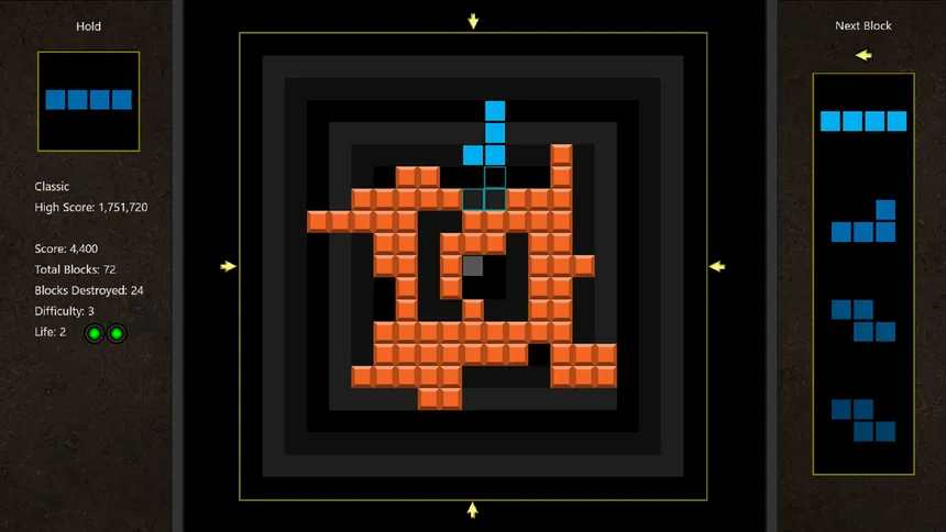 Скриншот 1 к игре Midtris