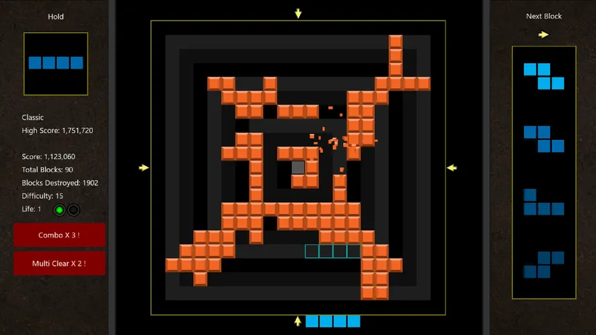 Скриншот 2 к игре Midtris