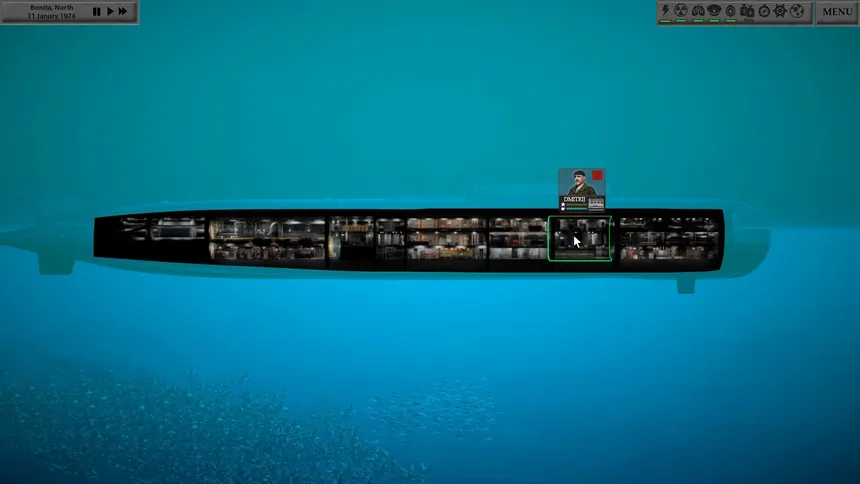 Скриншот 2 к игре Nuclear Sub: Prologue