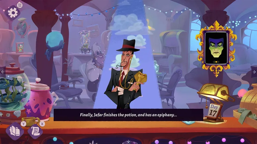 Скриншот 1 к игре Disney Villains Cursed Café