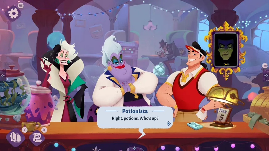 Скриншот 4 к игре Disney Villains Cursed Café
