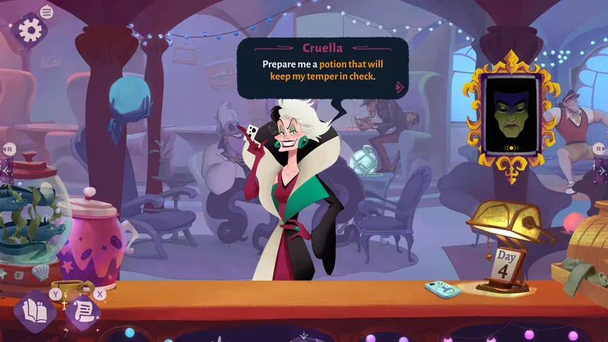 Скриншот 5 к игре Disney Villains Cursed Café