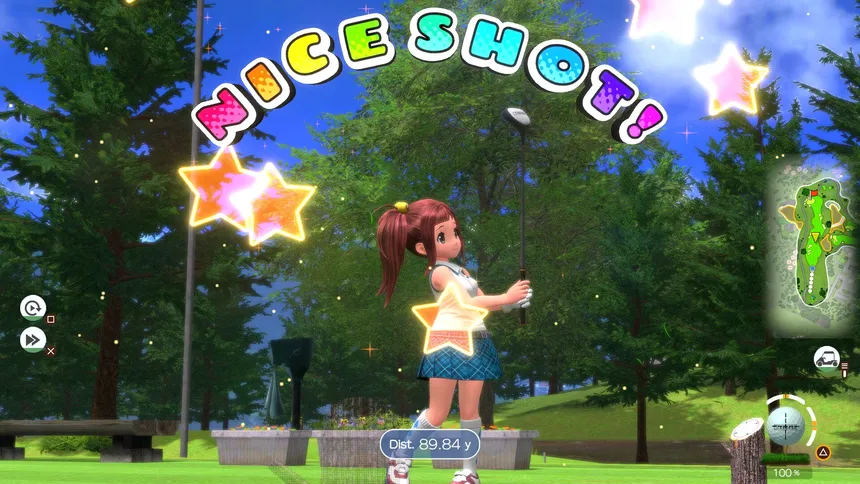 Скриншот 2 к игре EVERYBODY'S GOLF HOT SHOTS