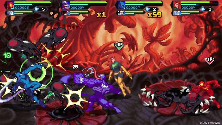 Скриншот 2 к игре MARVEL Cosmic Invasion