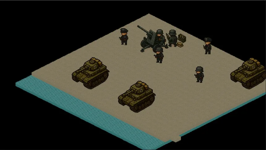 Скриншот 1 к игре A World At War Tactics