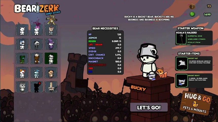 Скриншот 2 к игре Bearzerk