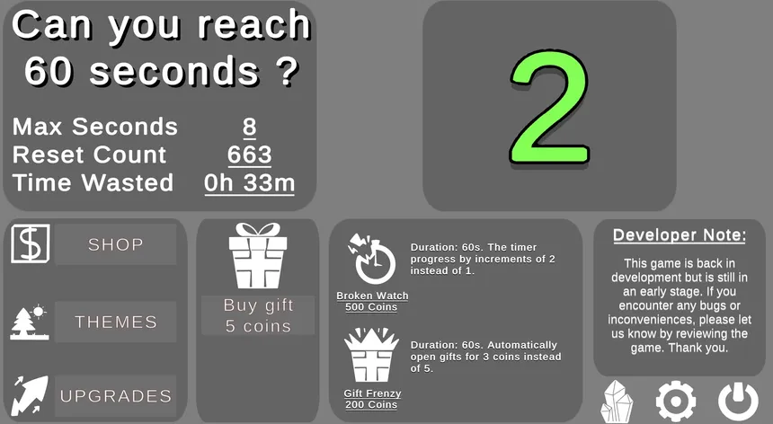 Скриншот 2 к игре Can you reach 60 seconds