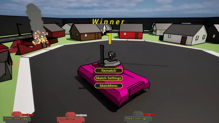 Скриншот 1 к игре Total Tank Tapout