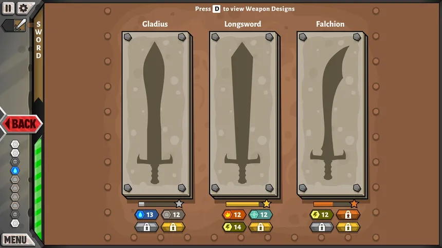 Скриншот 2 к игре Jacksmith: Weapons and Warriors