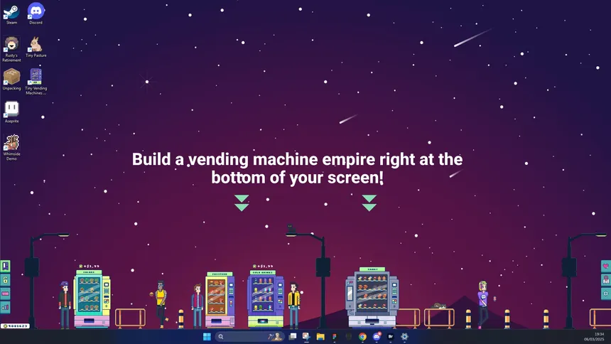 Скриншот 1 к игре Tiny Vending Machines