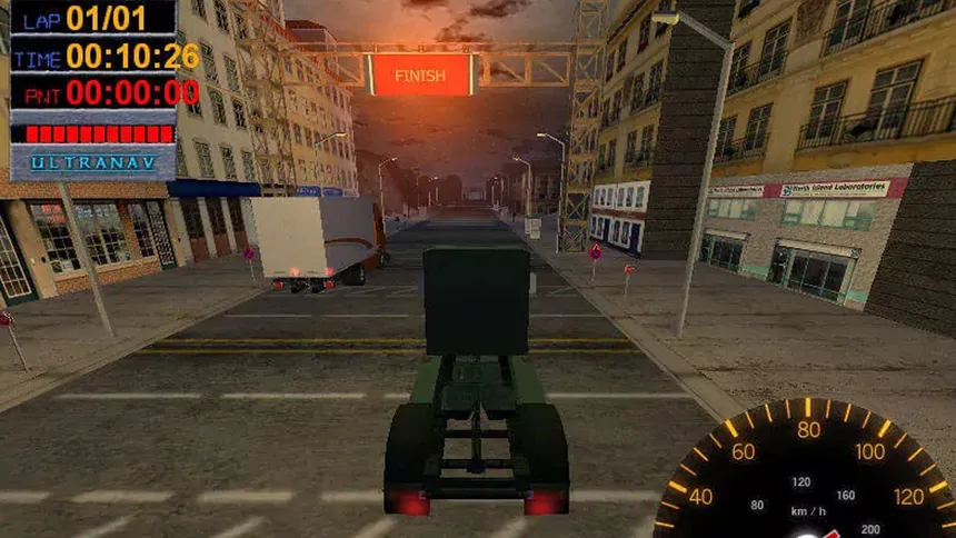 Скриншот 3 к игре Big Rigs: Over the Road Racing