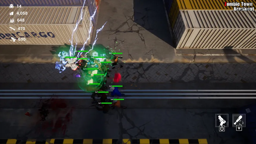 Скриншот 6 к игре Zombie Town Breakout