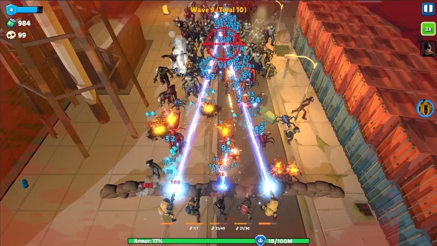 Скриншот 5 к игре Idle Zombie Wave: Premium
