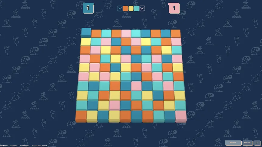 Скриншот 1 к игре Block Plop