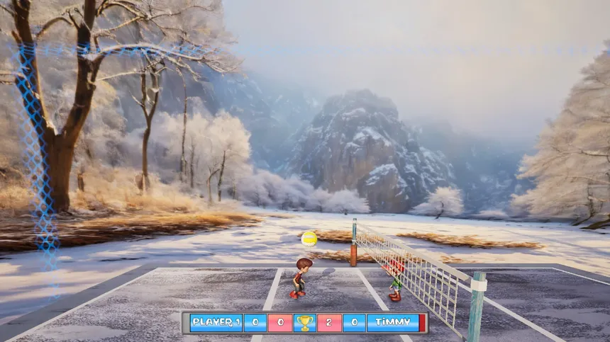 Скриншот 4 к игре Funny Volleyball