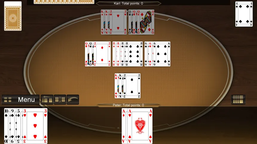 Скриншот 2 к игре Absolute Canasta for Windows 11