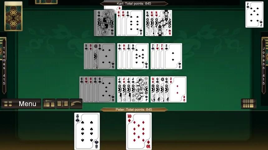 Скриншот 4 к игре Absolute Canasta for Windows 11