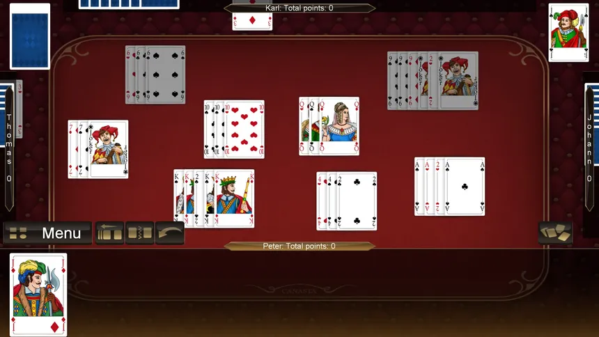 Скриншот 5 к игре Absolute Canasta for Windows 11