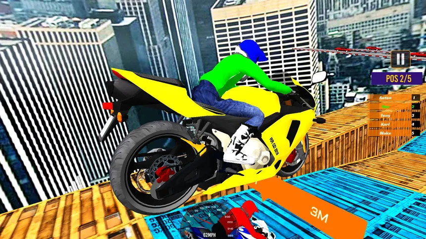 Скриншот 4 к игре Impossible Moto Sim