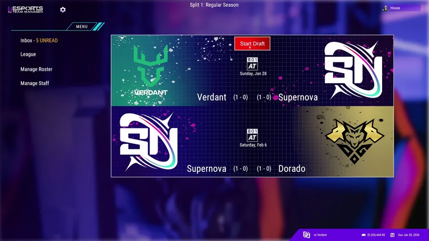 Скриншот 2 к игре Esports Team Manager